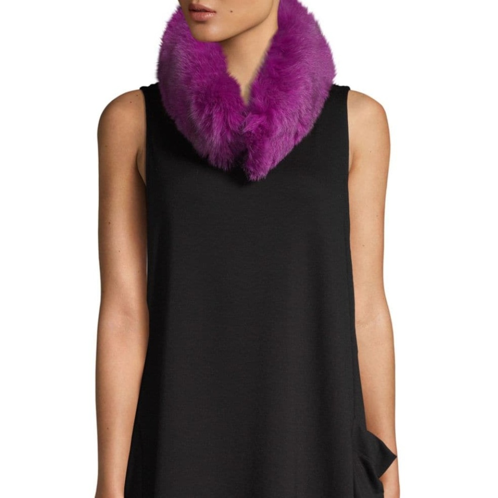Saks Fifth Avenue Fox Fur Convertible wrap